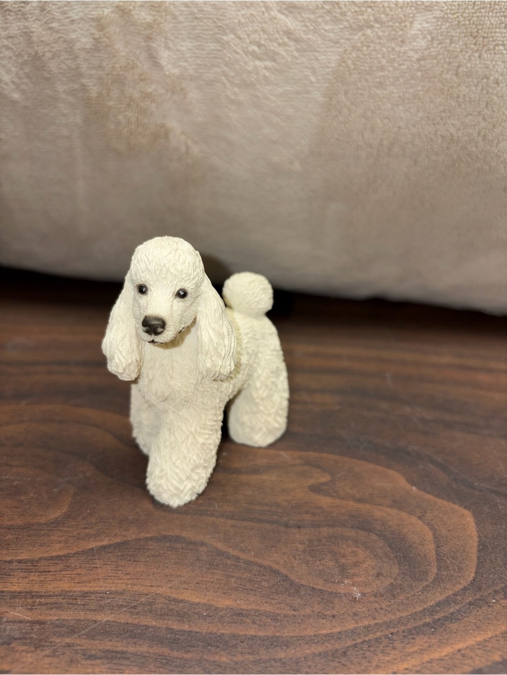 Vintage Castagna Poodle Sandicast Bichon Dog Figurine & Ornament Lot Set of 4